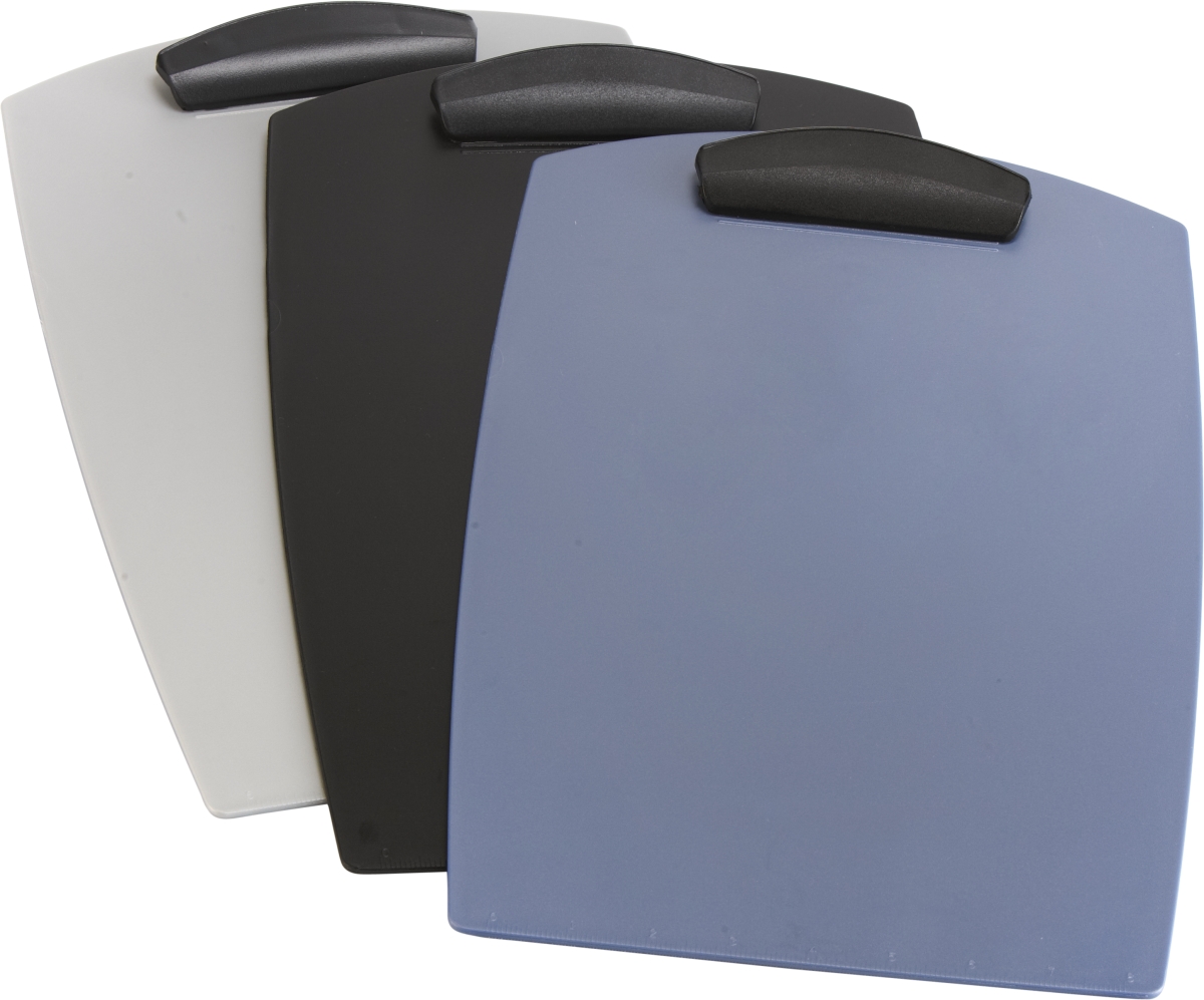 43199b12c Hard Poly Clipboard With Legal Size, Assorted Color - Pack Of 12