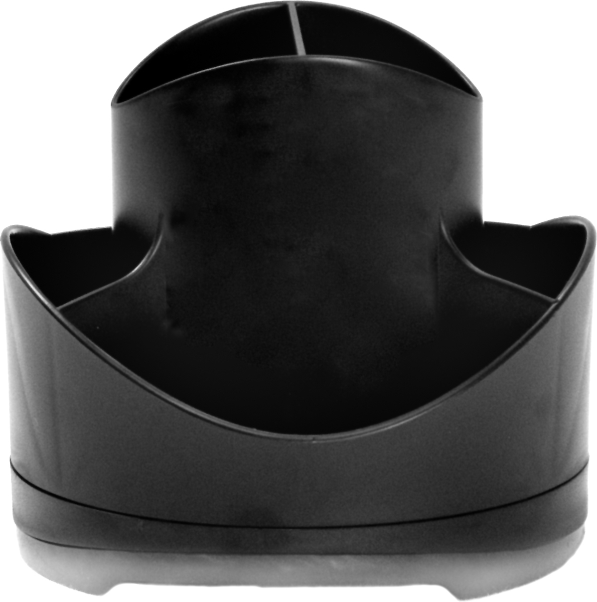 70115b06c Iceland-series Rubber Grip Rotary Sorter, Black - Pack Of 6