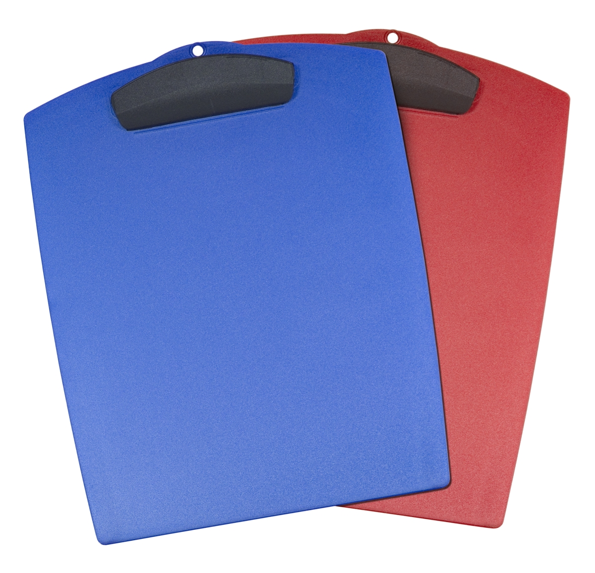 40213b12c Hard Poly Clipboard With Letter Size, Assorted Color - Pack Of 12