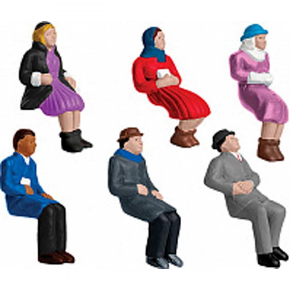 UPC 023922024060 product image for LIONEL  LIO1930220 Sitting People Figure - Pack of 6 | upcitemdb.com