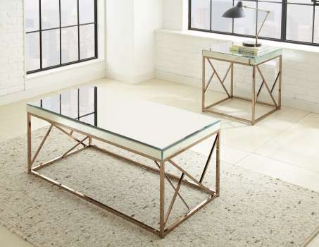 Ev200c 48 X 25 X 19 In. Evelyn Cocktail Table