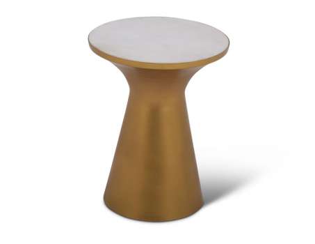 Jp160t 20 X 16 X 16 In. Jaipur Round End Table - Multicolor