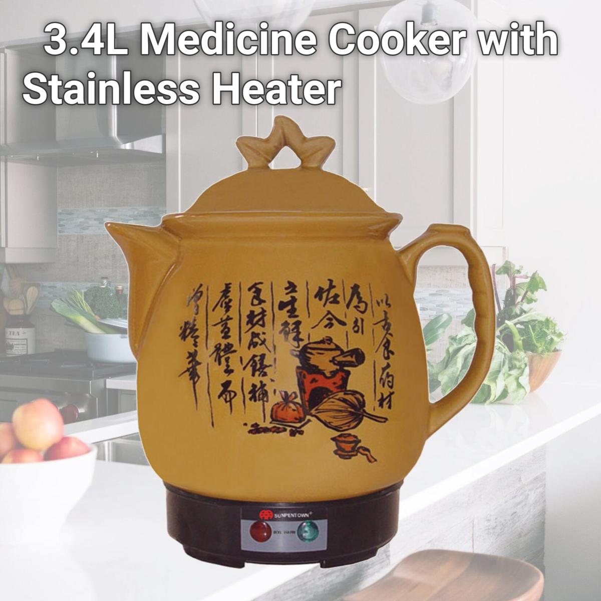 Picture of Sunpentown SS-0340 3.4L Medicine Cooker with Stainless Heater