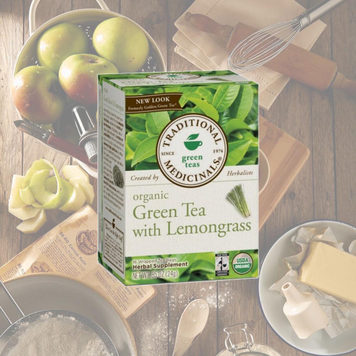 Picture of Traditional Medicinals 669457 Traditional Medicinals Organic Golden Green Tea - 16 Bags