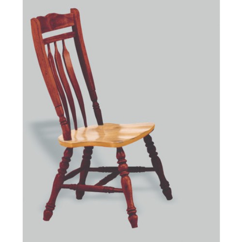 Sunset Tradingdlu-c10-nlo-2 Sunset Trading 42 In. Aspen Dining Chair- Nutmeg Light Oak - Set Of 2
