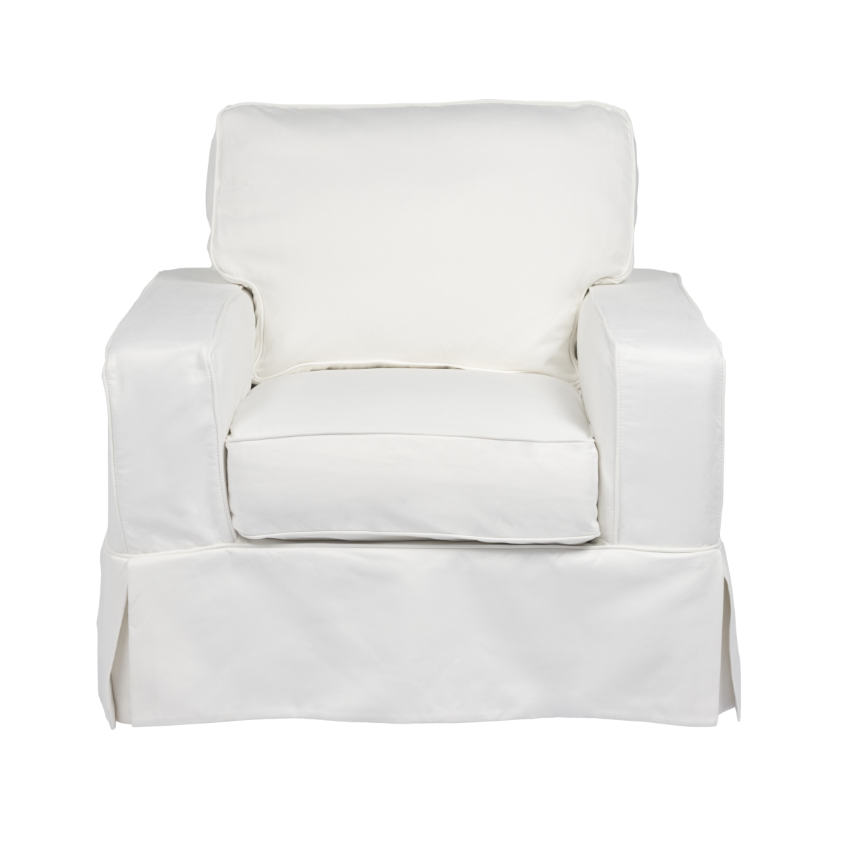 Su-108520-391081 Americana Slipcovered Chair, Peyton Pearl