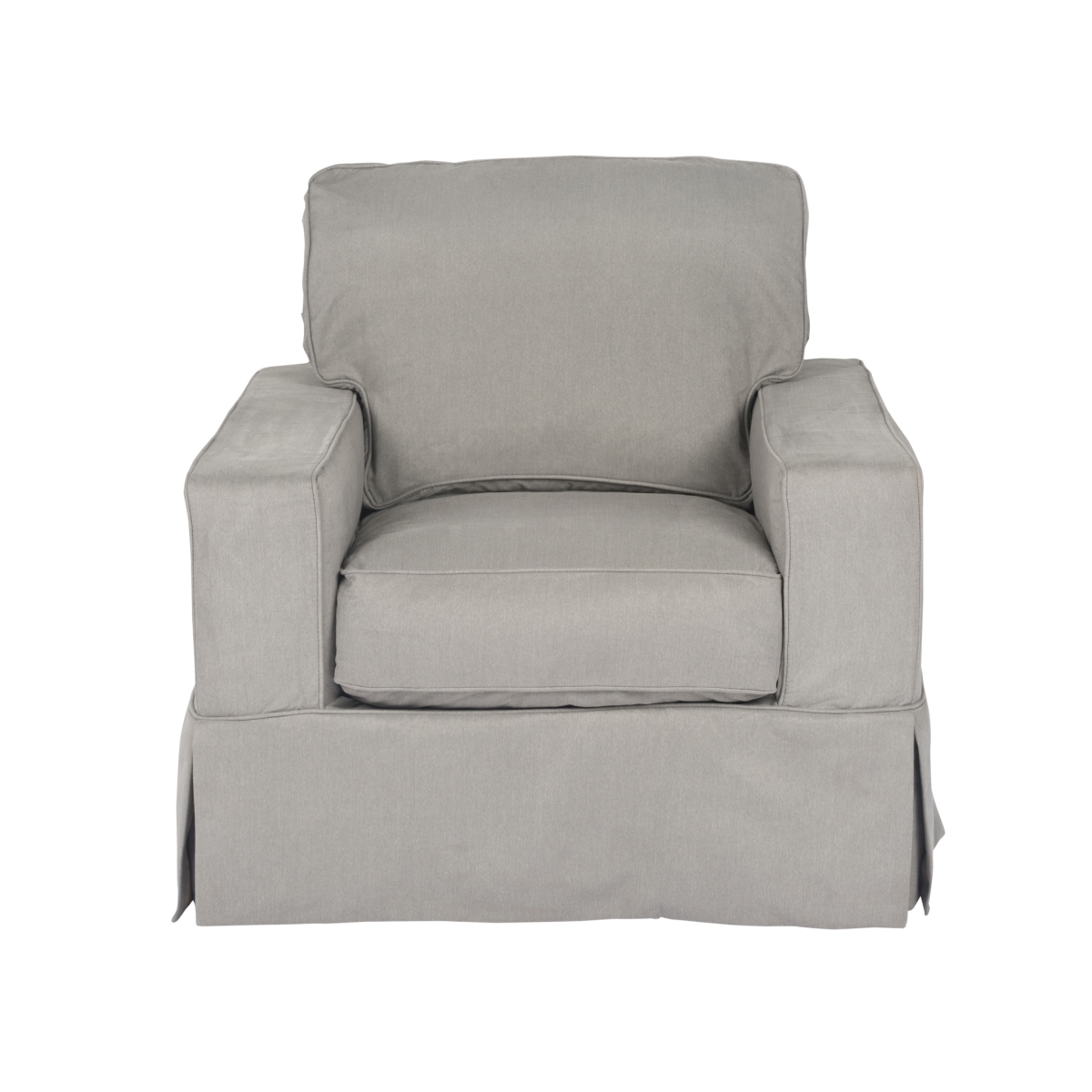 Su-108520-391094 Americana Slipcovered Chair, Peyton Slate