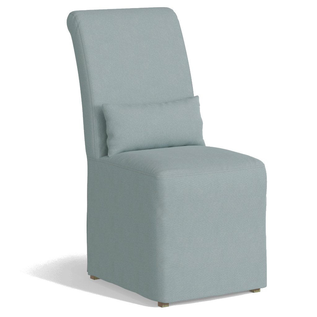 UPC 719583000061 product image for Newport Slipcovered Dining Chair Ocean Blue | upcitemdb.com