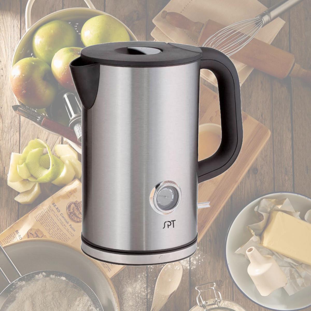 Picture of Sunpentown SK-1717 Cordless Kettle with Temperature Display