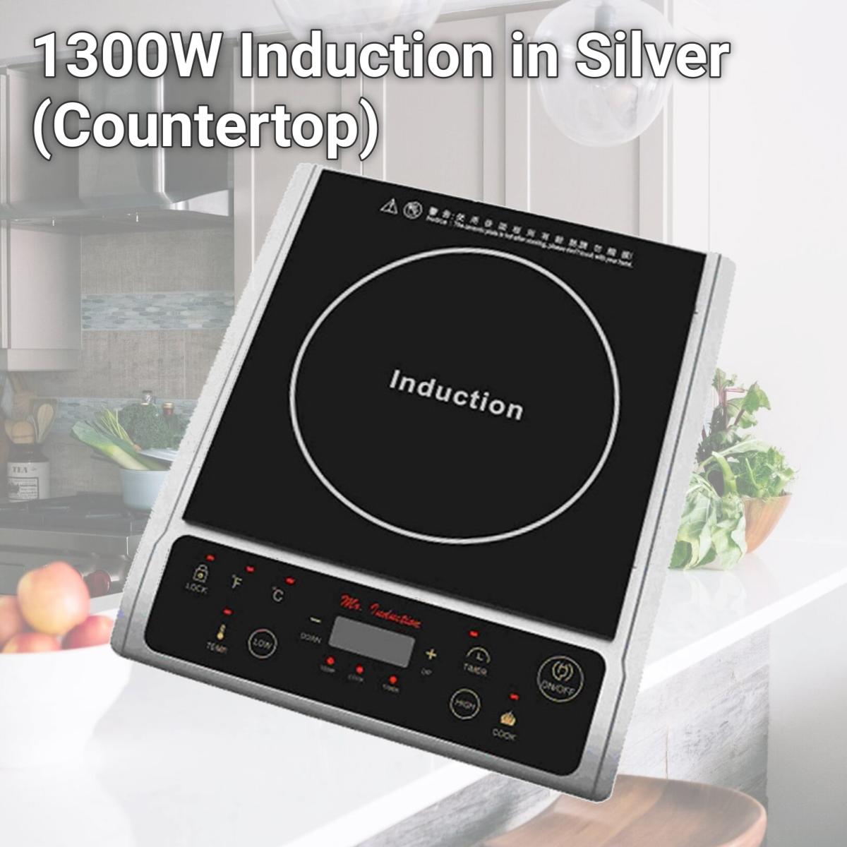 Picture of Sunpentown SR-964TS 1300W Induction in Silver (Countertop)