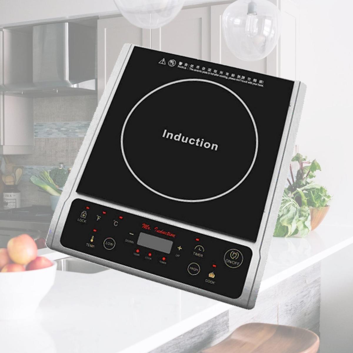 Picture of Sunpentown SR-964TS 1300W Induction in Silver (Countertop)