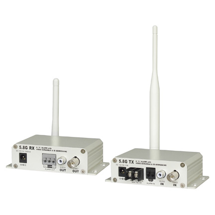 15-5800vsk 5.8 Ghz Video & Audio Transmitter & Receiver With Alarm