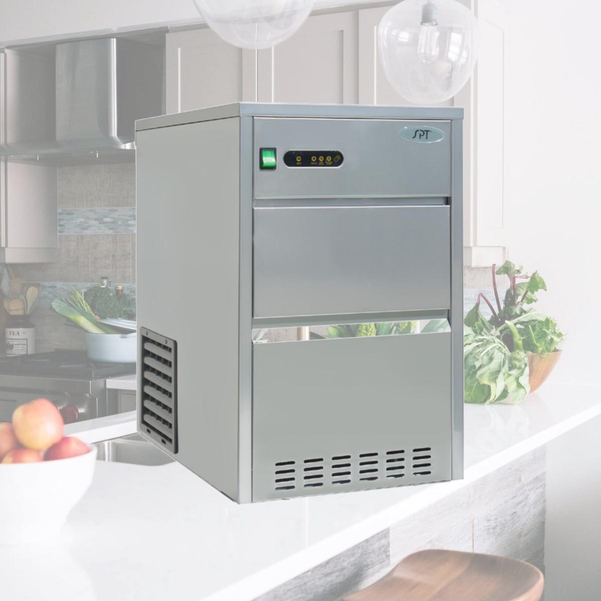 Picture of Sunpentown IM-661C 300W Automatic Stainless Steel Ice Maker