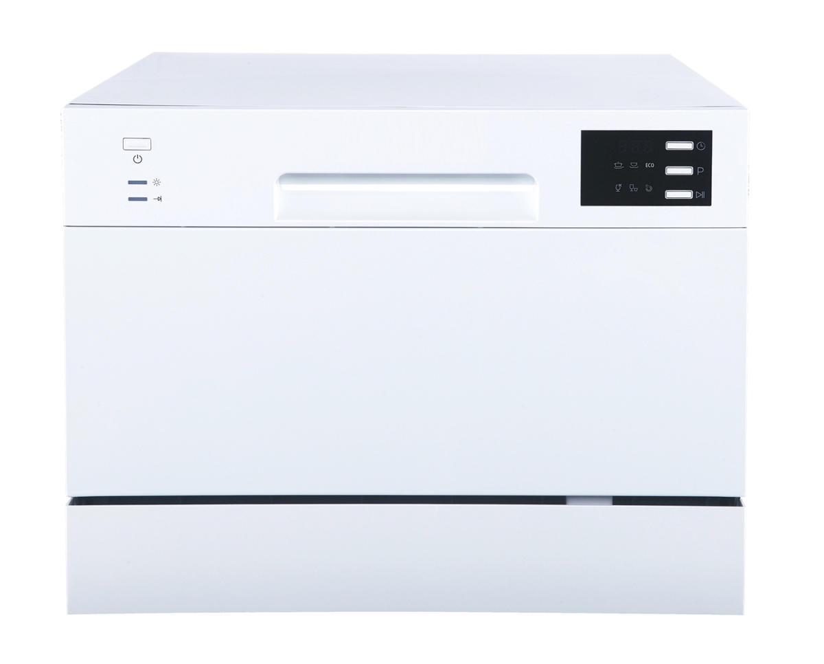 Countertop Dishwasher With Delay Start & Ld - White