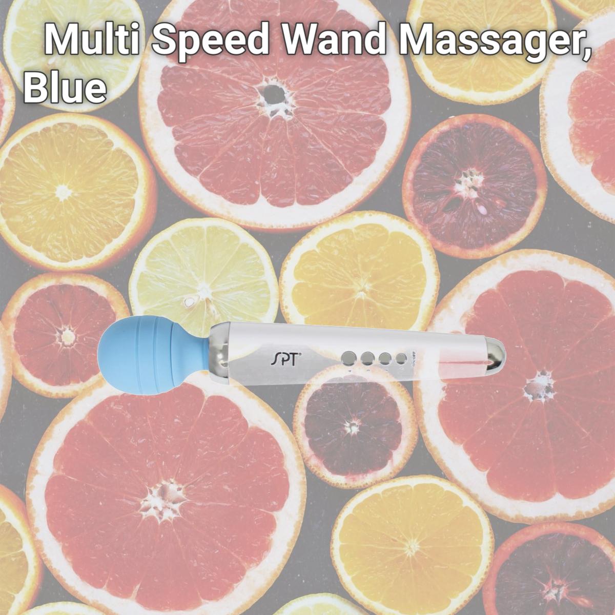 Picture of SPT UC-571B Multi Speed Wand Massager, Blue