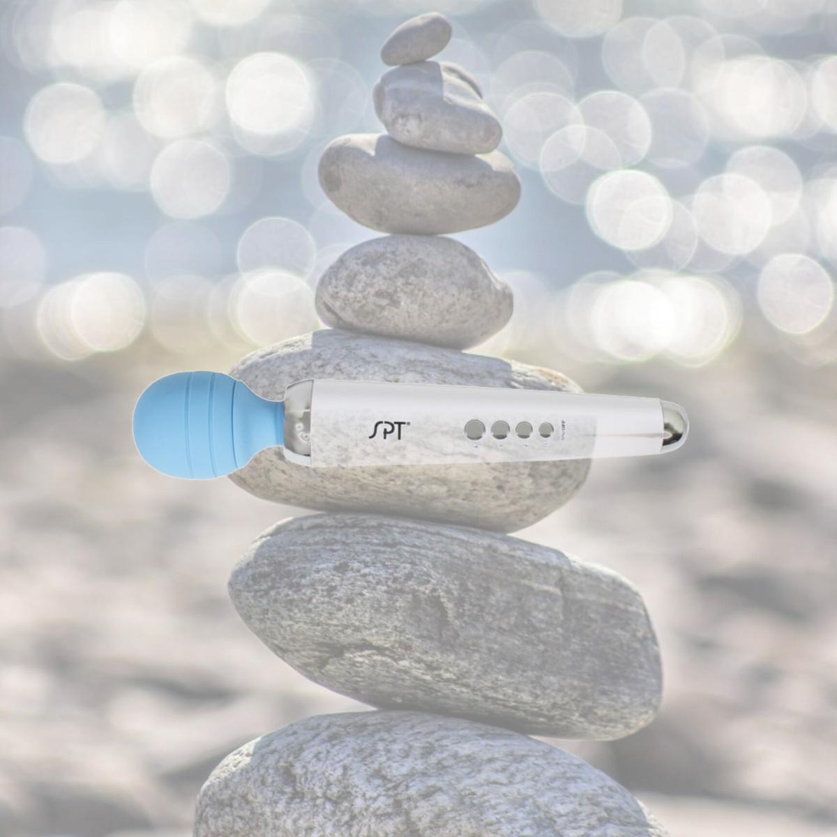 Picture of SPT UC-571B Multi Speed Wand Massager, Blue
