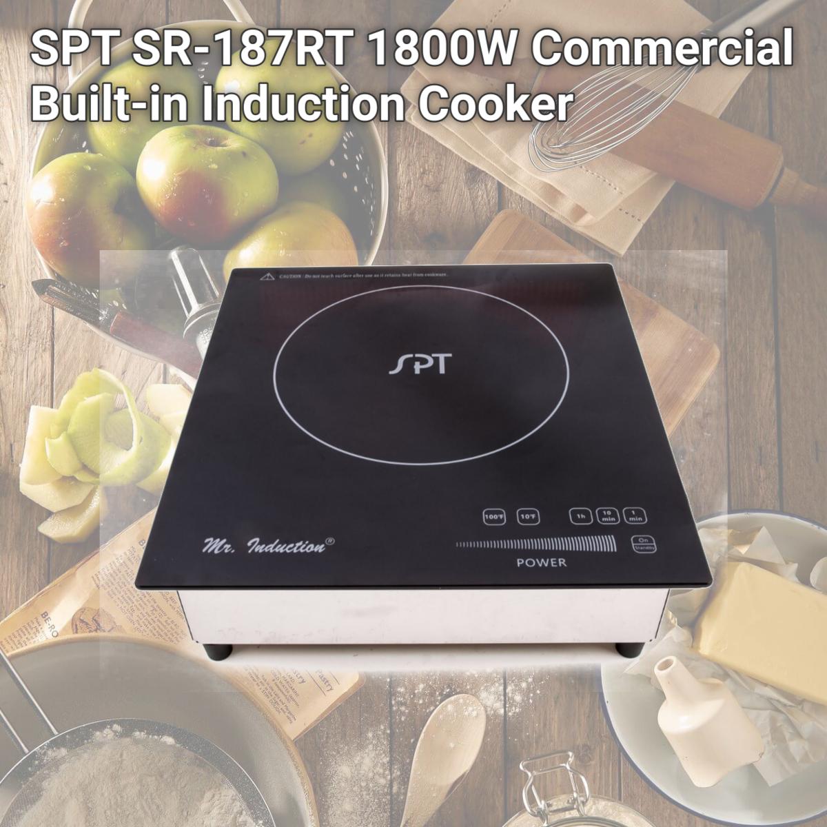 Picture of SPT SR-187RT 1800W Commercial Built-in Induction Cooker