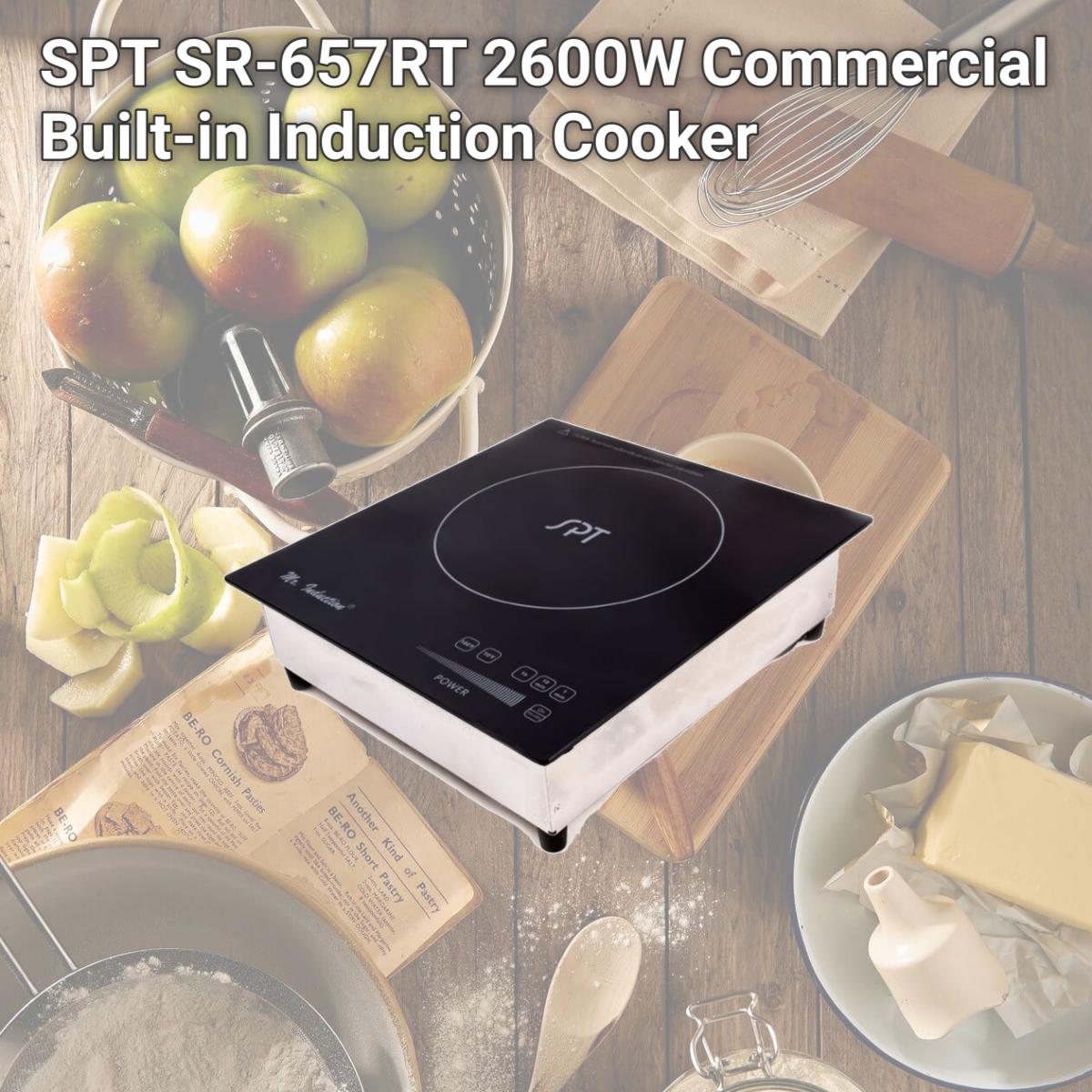 Picture of SPT SR-657RT 2600W Commercial Built-in Induction Cooker
