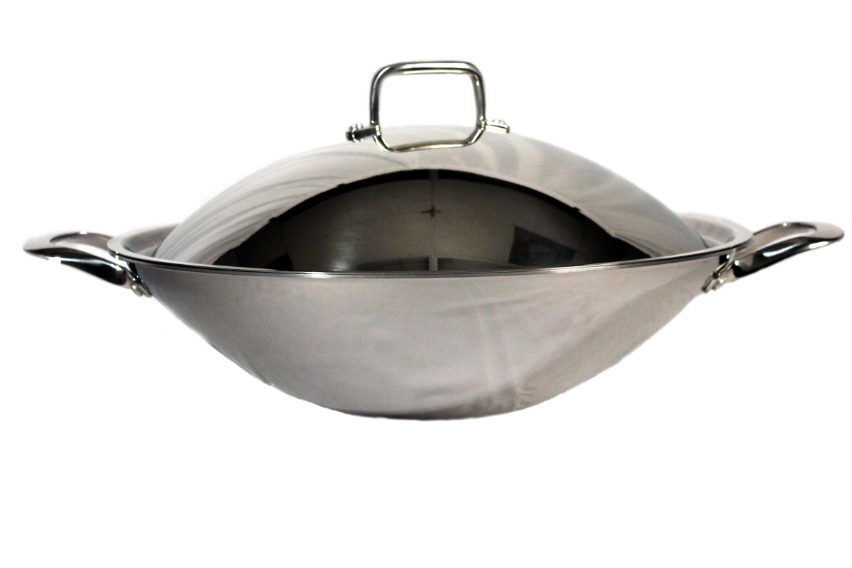 Sl-pa400a 18 Ft. Stainless Steel Pot With Lid 2 Ears