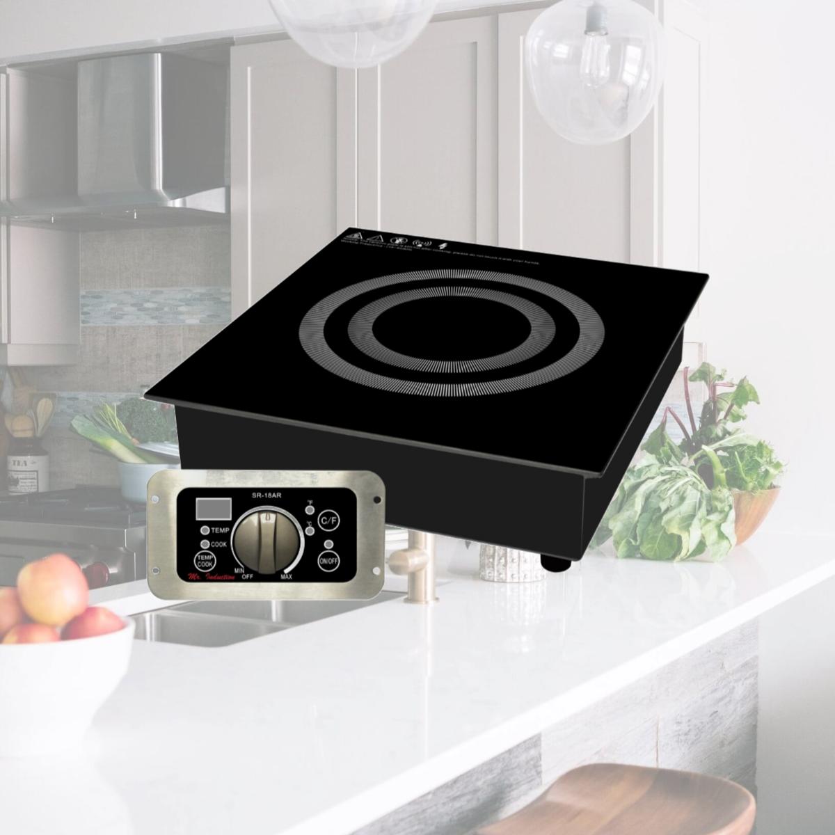 Picture of SPT SR-18AR 1800 watts Built-In Commercial Induction Range