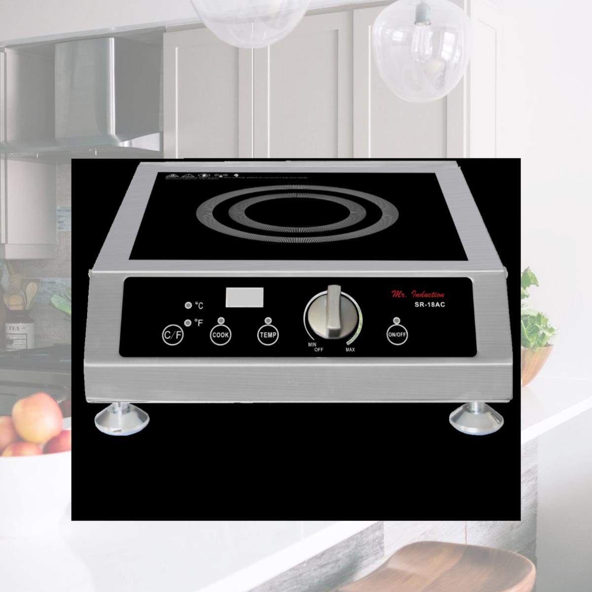 Picture of SPT SR-18AC 1800 watts Countertop Commercial Induction Range