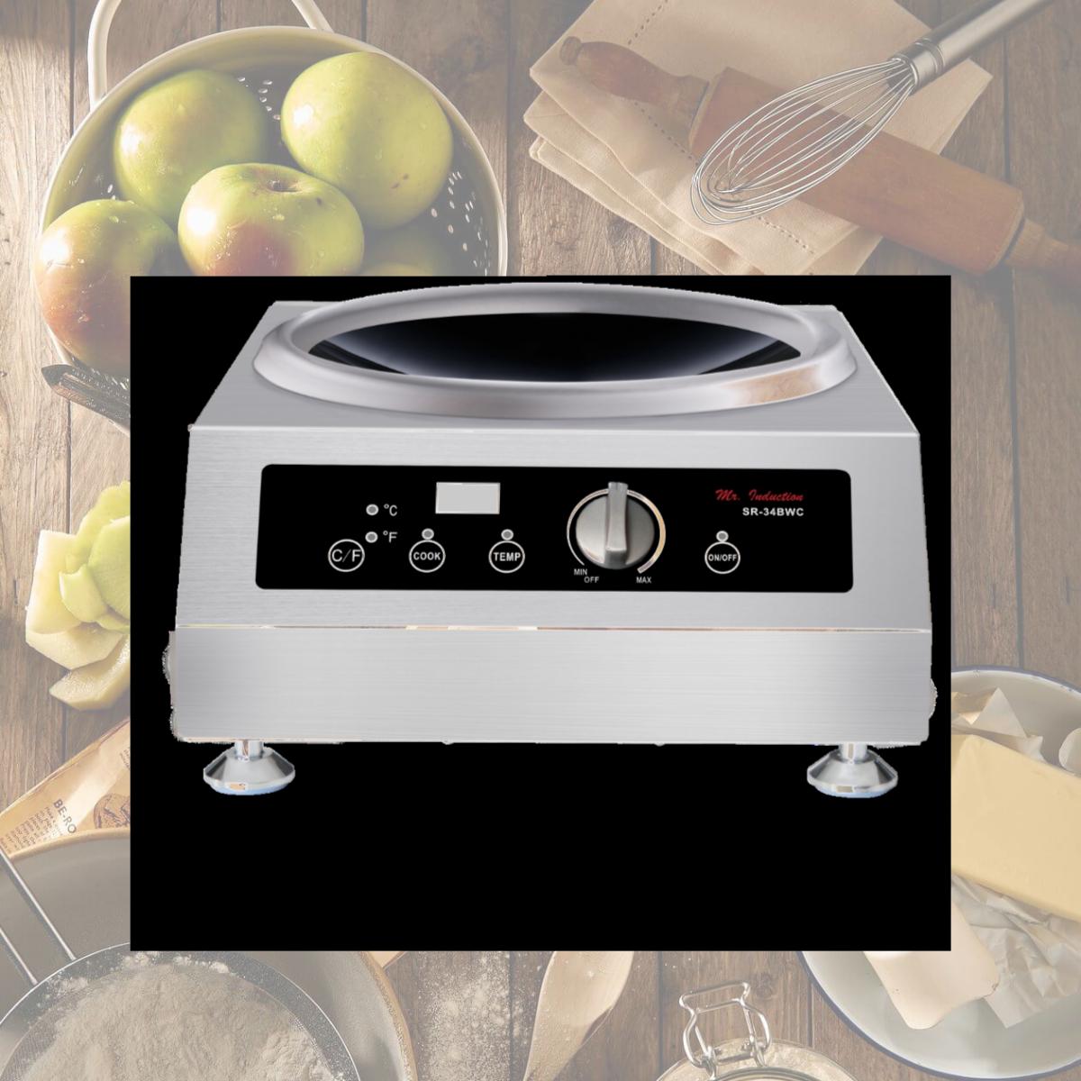 Picture of SPT SR-34BWC 3400 watts Wok Induction Burner