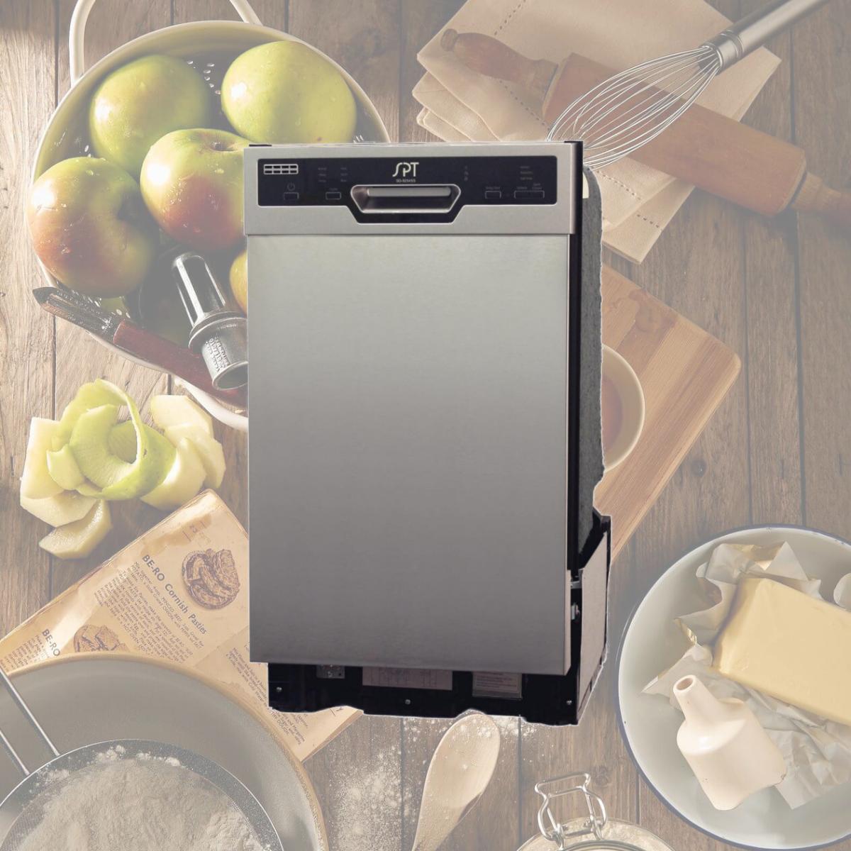 Picture of SPT SD-9254SSA Energy Star 18 in. Built-In Dishwasher with Heated Drying & Stainless
