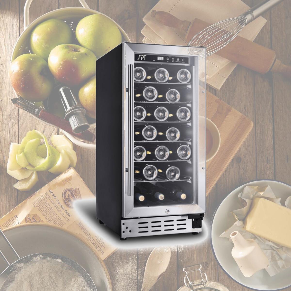 Picture of SPT WC-3302USA 33-Bottle Under-Counter Wine Cooler