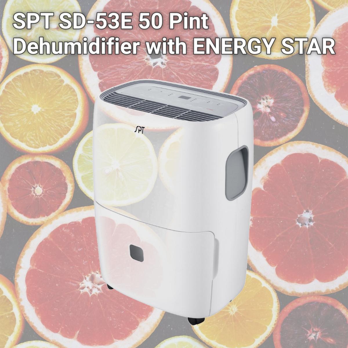 Picture of SPT SD-53E 50 Pint Dehumidifier with ENERGY STAR