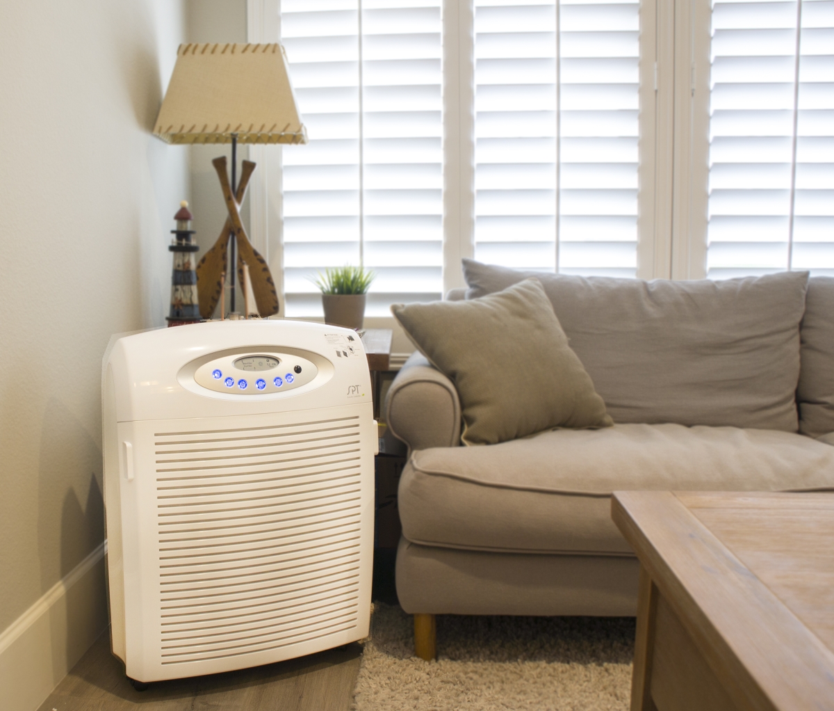 Picture of SPT AC-9966A DC-Motor Air Cleaner with Plasma&#44; HEPA & VOC