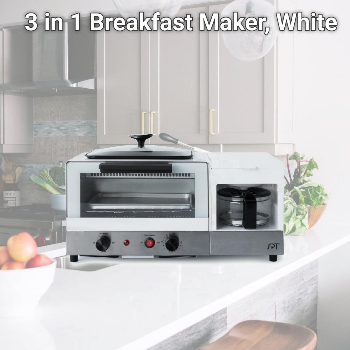 Picture of SPT BM-1120WA 3 in 1 Breakfast Maker, White