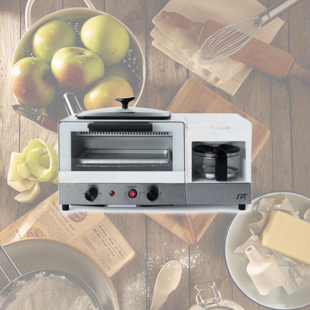 Picture of SPT BM-1120WA 3 in 1 Breakfast Maker, White