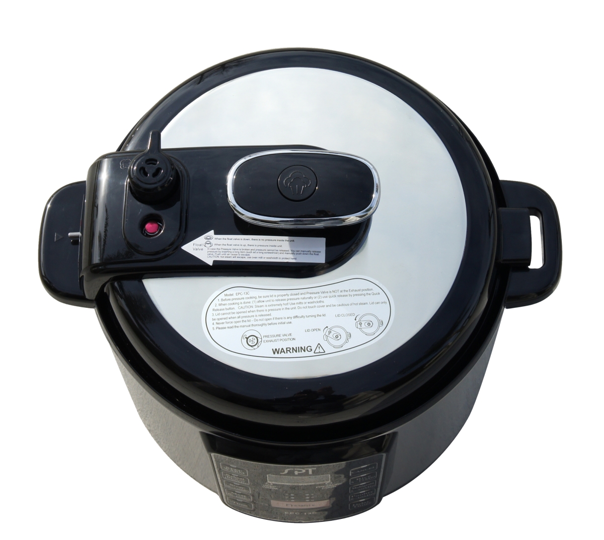 Picture of SPT EPC-13CA 6.5 qt. Electric Stainless Steel Pressure Cooker with Quick Release