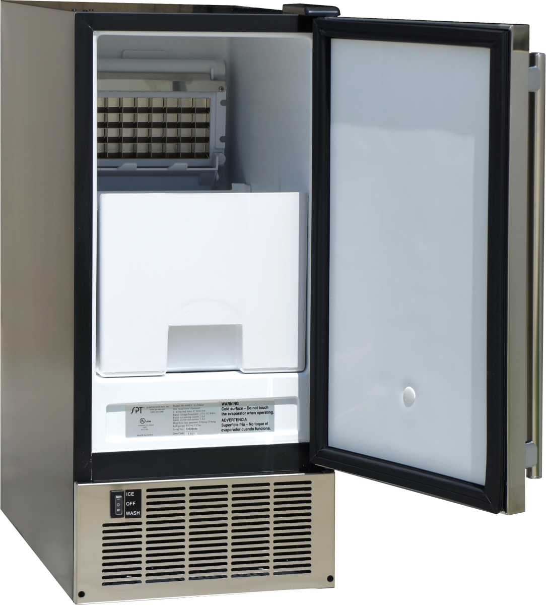 Picture of Sunpentown IM-60YUSA Stainless Steel Under-Counter Ice Maker