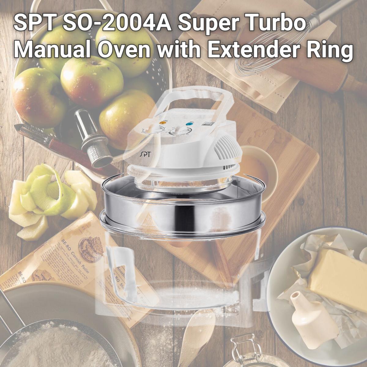 Picture of SPT SO-2004A Super Turbo Manual Oven with Extender Ring