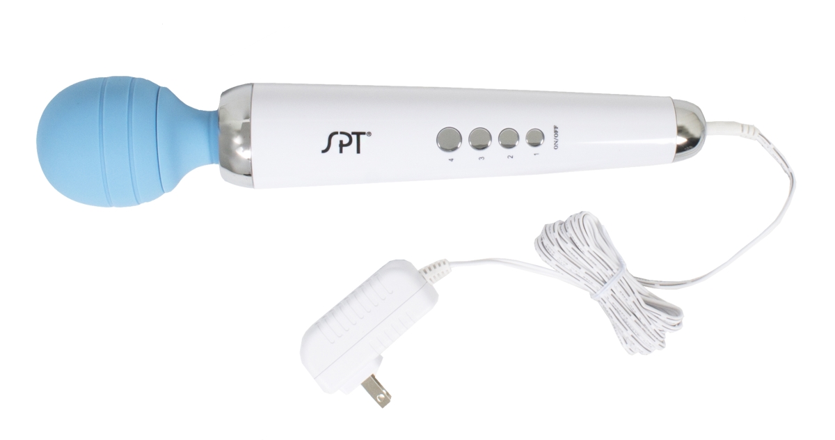 Picture of SPT UC-571BA 98.5 in. Wand Massager with Detachable Power Cord to Replace, Blue