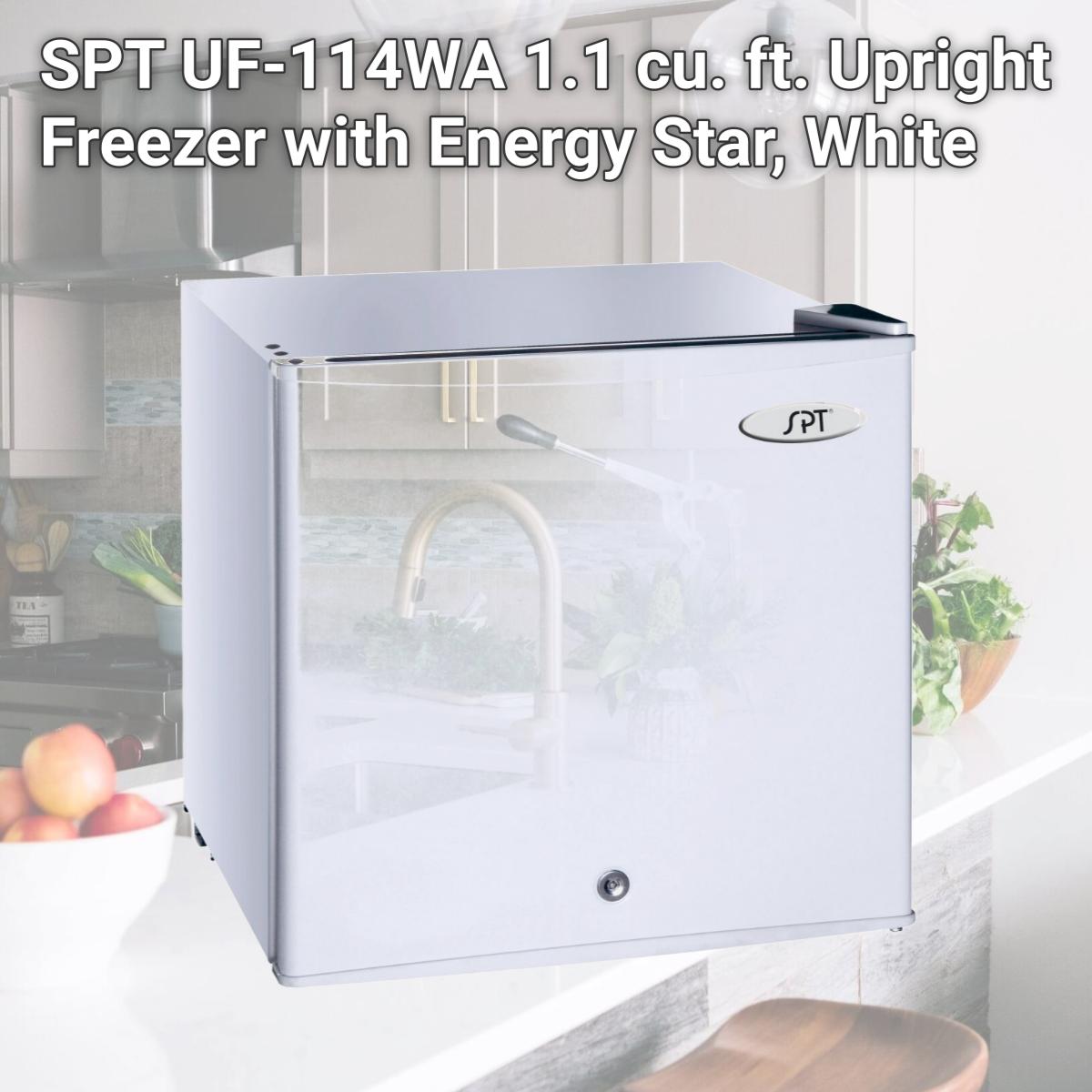 Picture of SPT UF-114WA 1.1 cu. ft. Upright Freezer with Energy Star, White