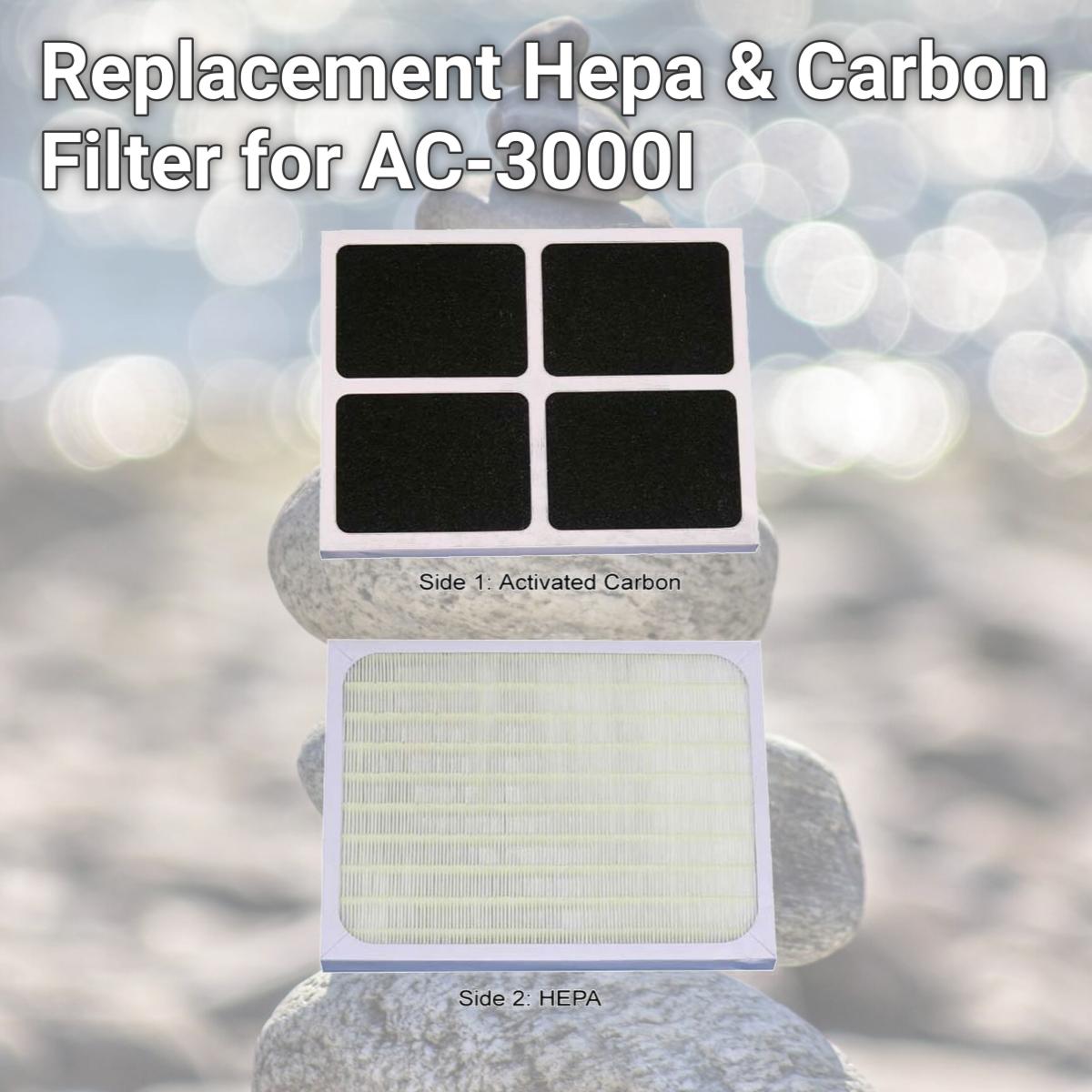 Picture of SPT 3000FA Replacement Hepa & Carbon Filter for AC-3000I