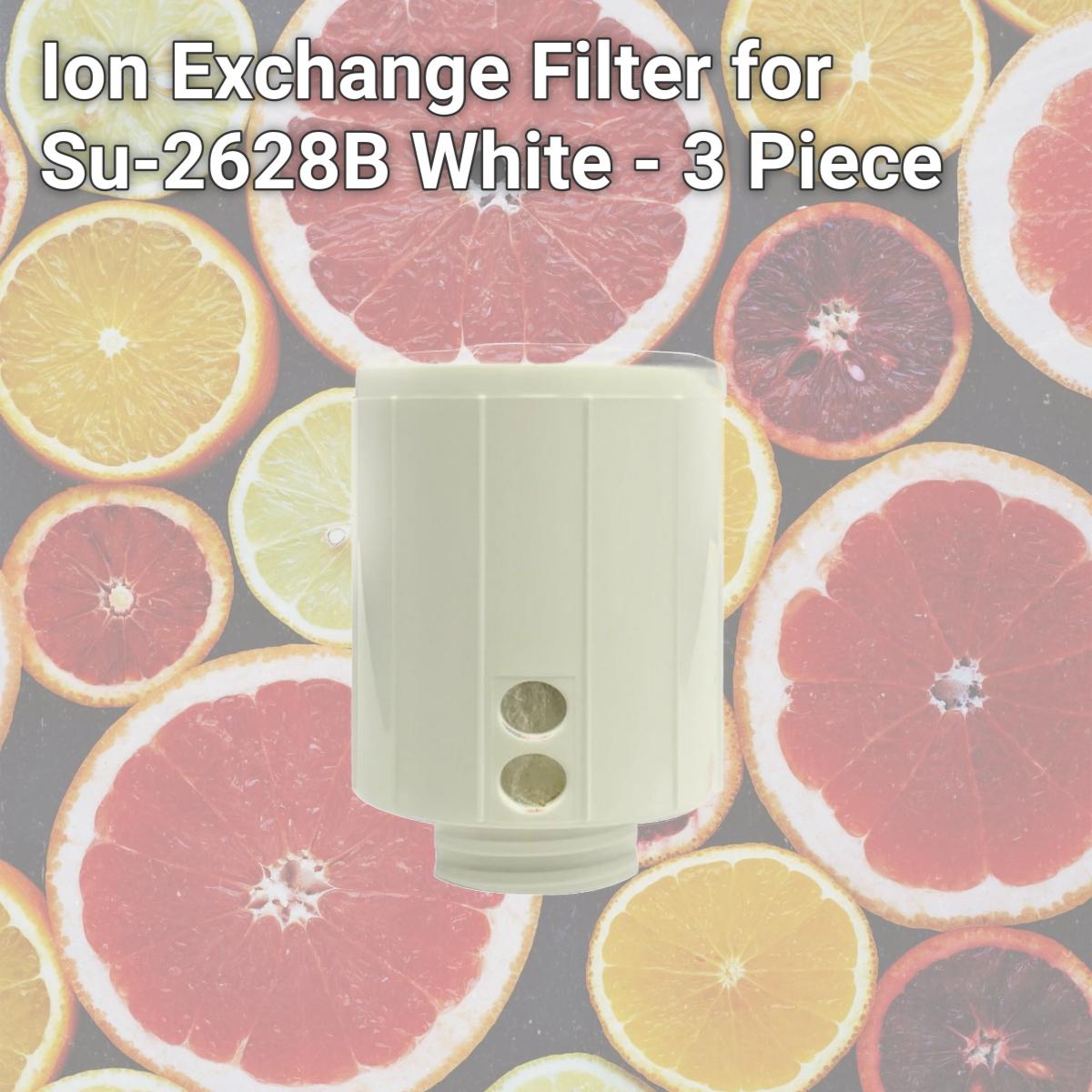 Picture of SPT F-2628A Ion Exchange Filter for Su-2628B, White - 3 Piece