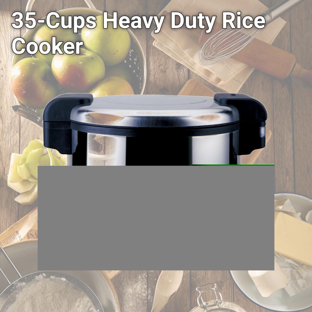 Picture of Sunpentown SC-5400SA 35-Cups Heavy Duty Rice Cooker
