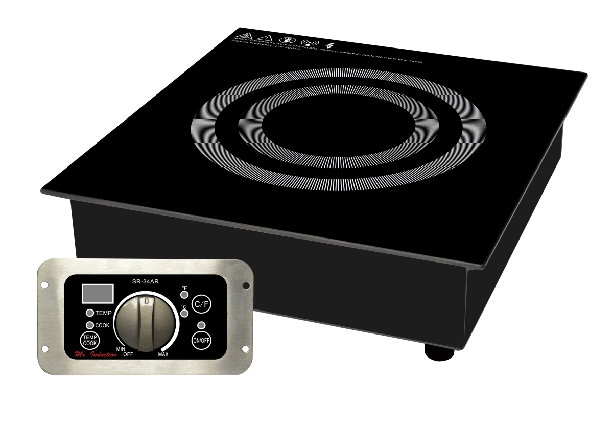 Picture of Sunpentown SR-34ARA 3400 watt Built-in Commercial Induction Range Cooktop