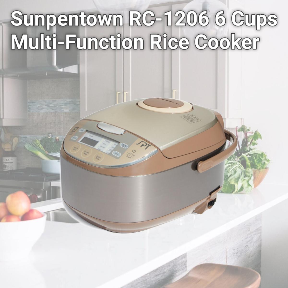 Picture of Sunpentown RC-1206 6 Cups Multi-Function Rice Cooker