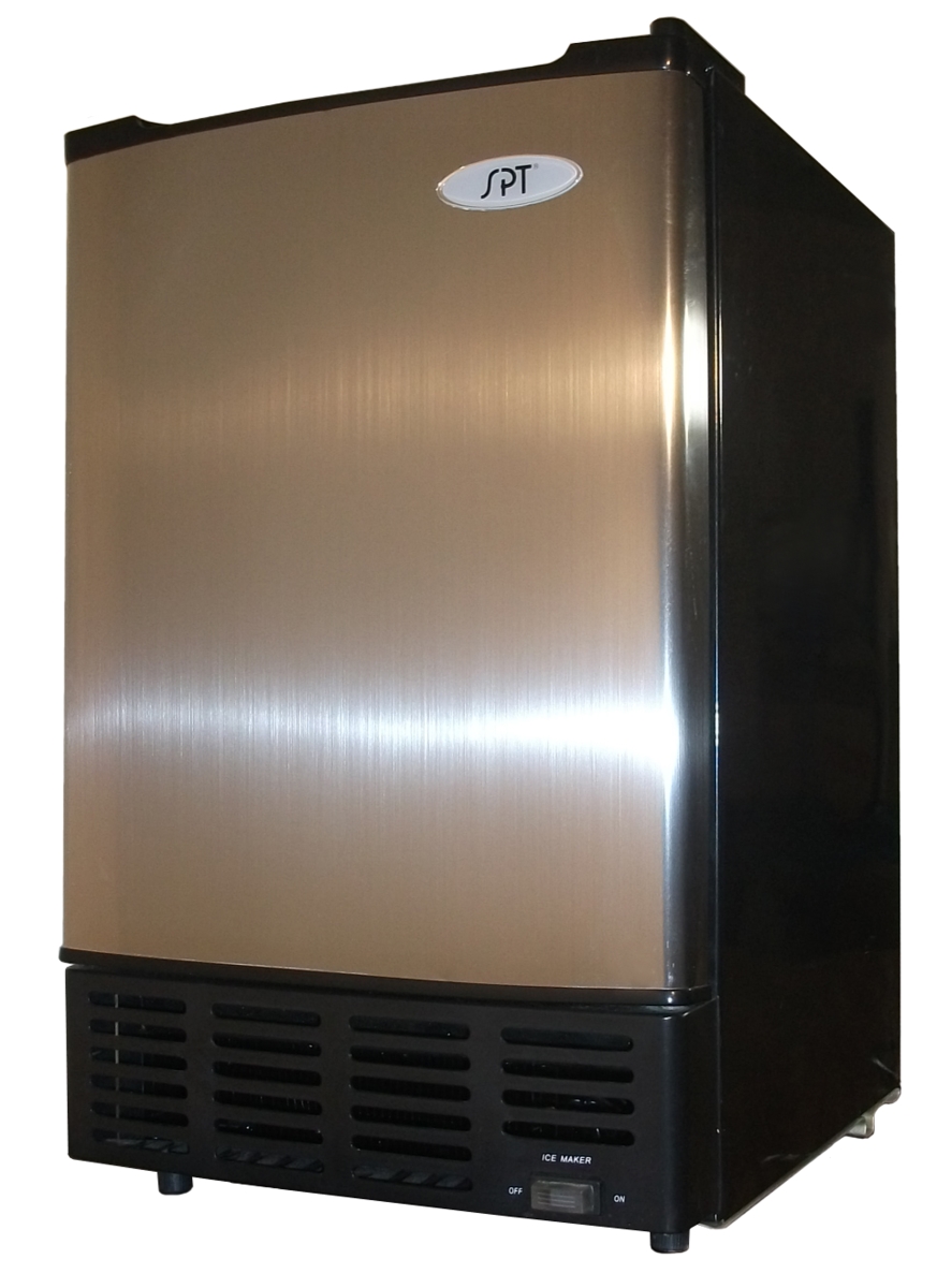 Picture of Sunpentown IM-150USAA Stainless Steel Undercounter Ice Maker with Freezer & No Drain Required