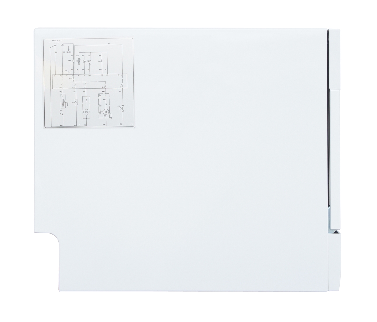 Picture of Sunpentown SD-2224DSB Countertop Dishwasher with Delay Start, Silver