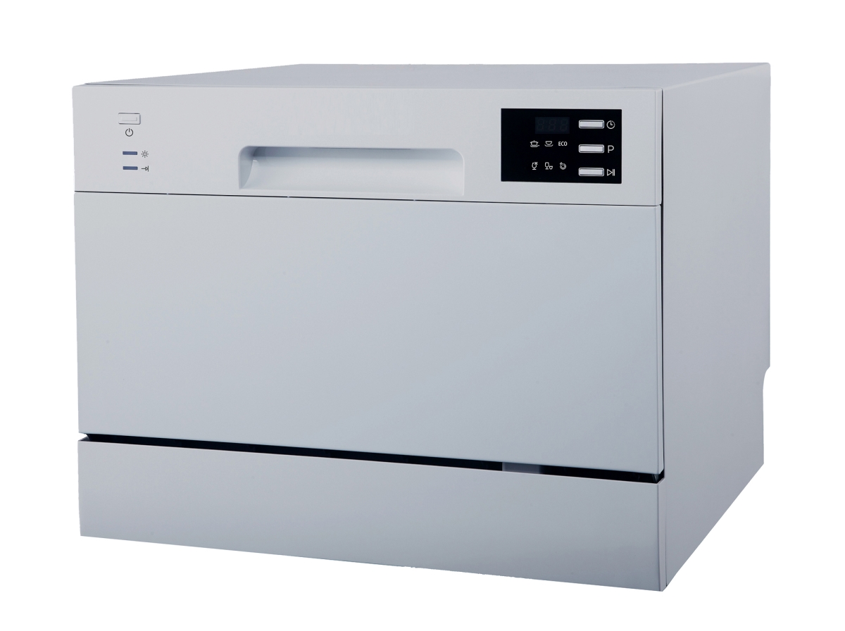 Picture of Sunpentown SD-2225DWB Countertop Dishwasher with Delay Start & LED, White