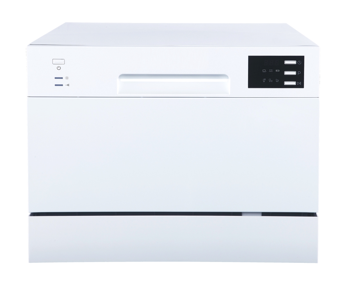 Picture of Sunpentown SD-2225DWB Countertop Dishwasher with Delay Start & LED, White
