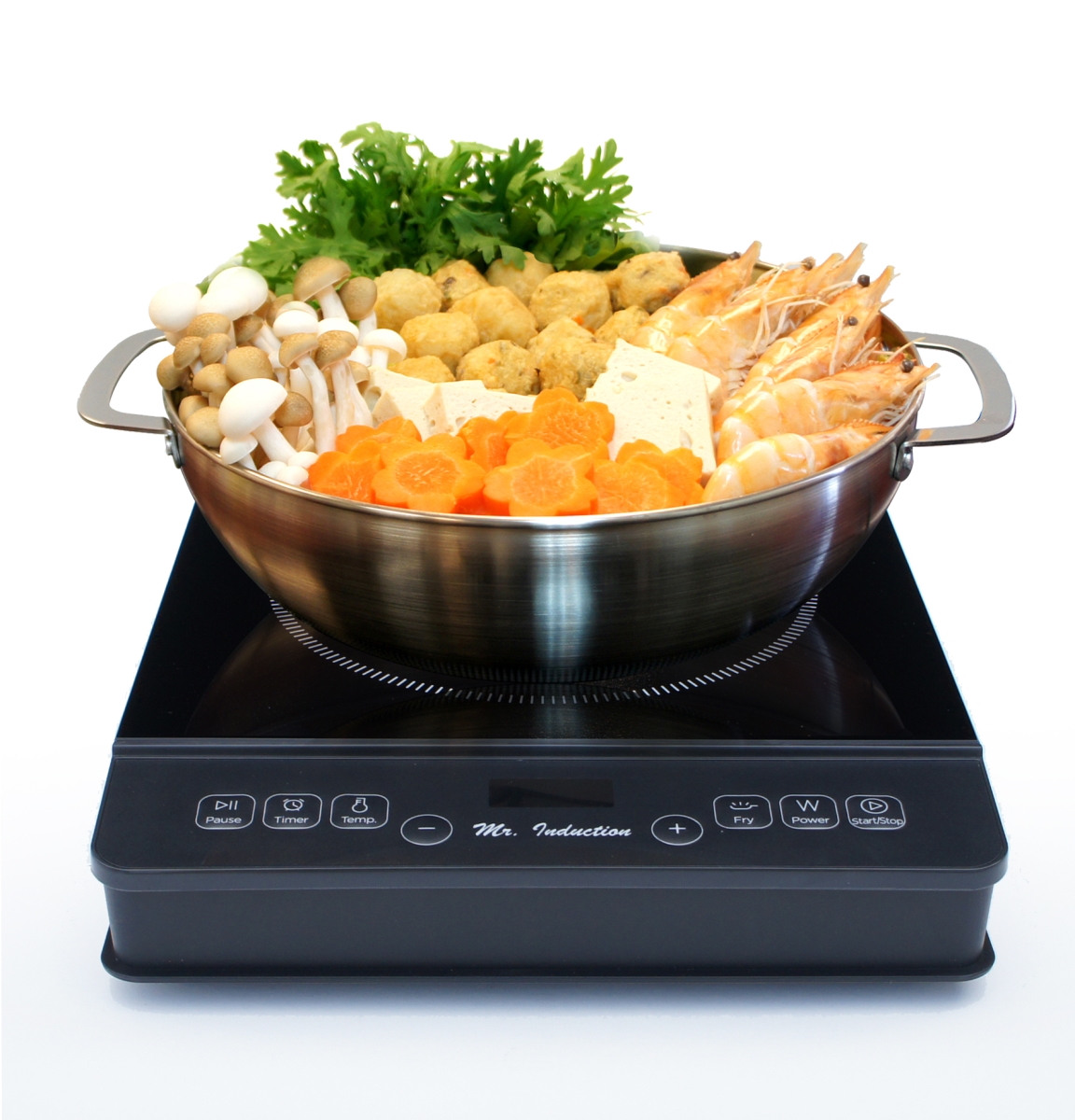 Picture of Sunpentown SR-1886BK 1800W Induction Cooktop, Black