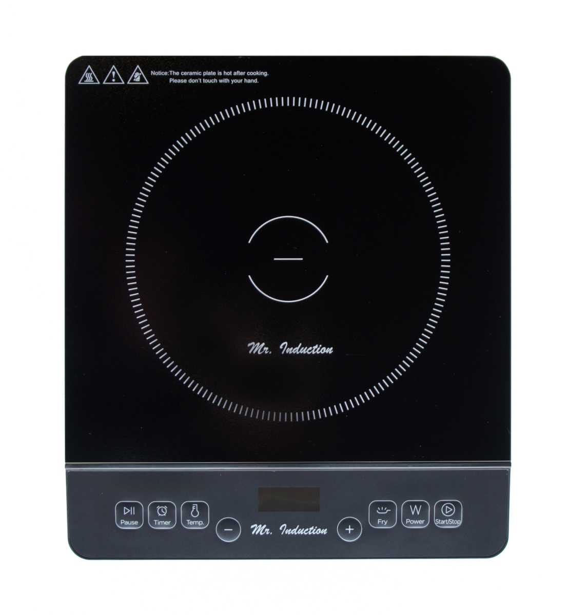 Picture of Sunpentown SR-1886-42B 1800W Induction Cooktop & Stainless Steel Pot