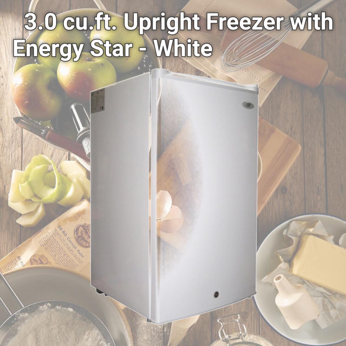 Picture of SUNPENTOWN UF-304W 3.0 cu.ft. Upright Freezer with Energy Star - White