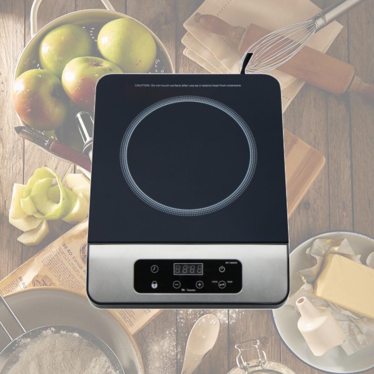 Picture of Sunpentown SR-1885SS 1650W Induction Cooktop- Black